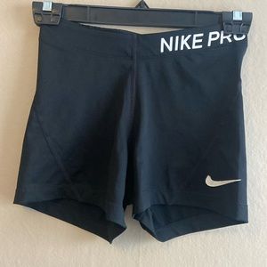 Nike Pro black running/work out shorts